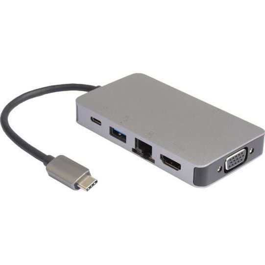Stacja/replikator MicroConnect USB-C (USB3.1CCOM14)