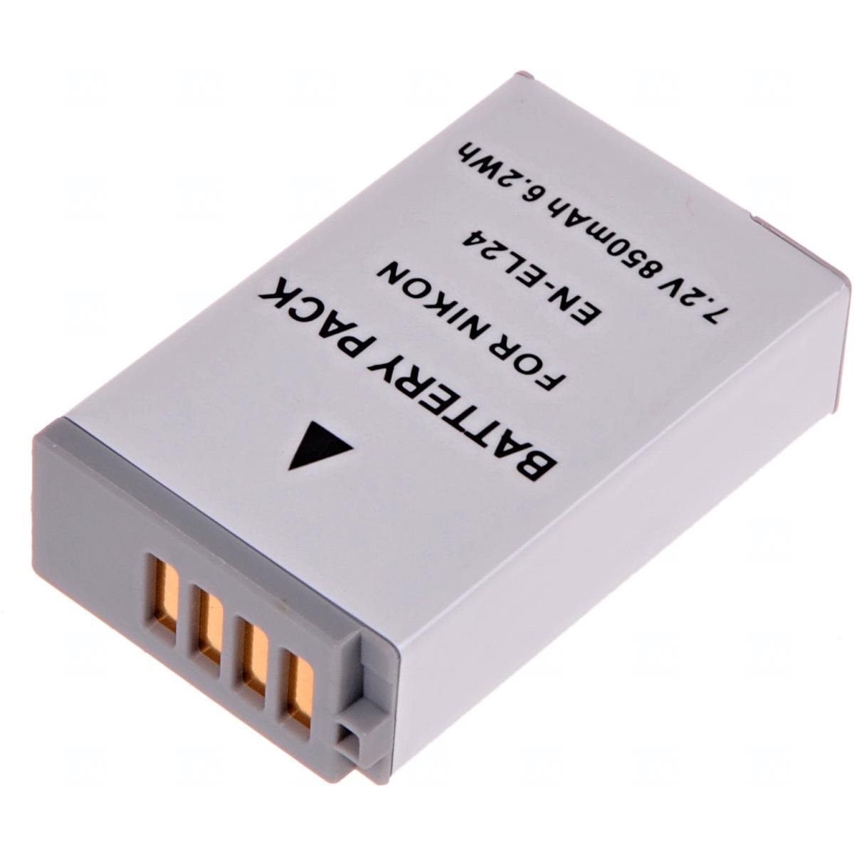 T6 power Nikon EN-EL24, 850mAh, grey (DCNI0020)