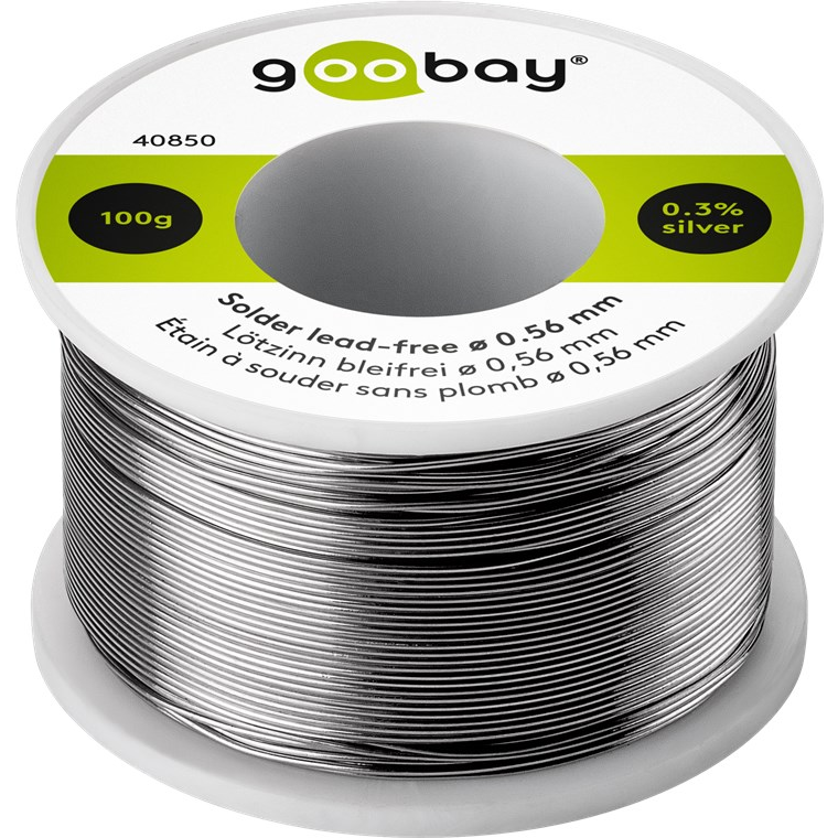 Goobay 40850 Ólommentes forraszanyag 100g (0.56 mm) (40850)