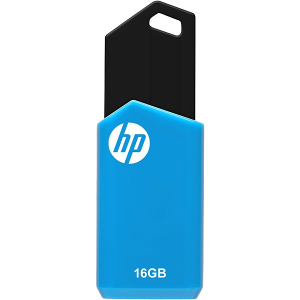 HP v150w USB-nøgle 16 GB USB Type-A 2.0 Sort, Blå
