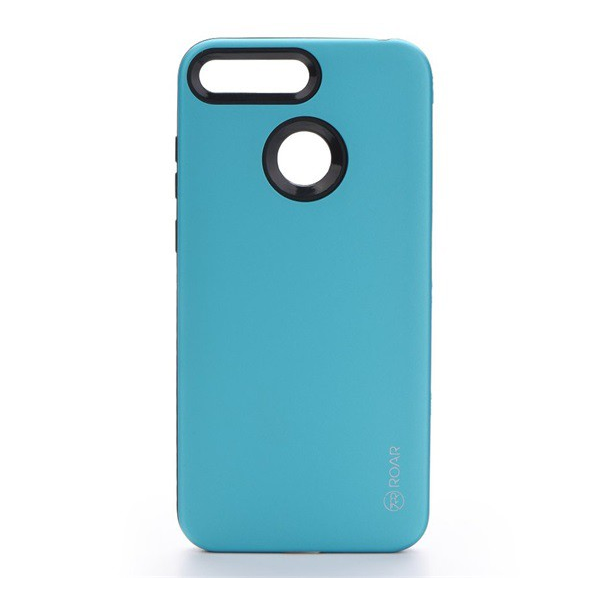 ROAR RICO ARMOR szilikon telefonvédő (közepesen ütésálló, műanyag hátlap, matt) VILÁGOSKÉK [Huawei Y6 Prime (2018)] (5996457781133)