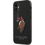 US Polo Embroidery Collection iPhone 12 mini Telefon tok - Fekete