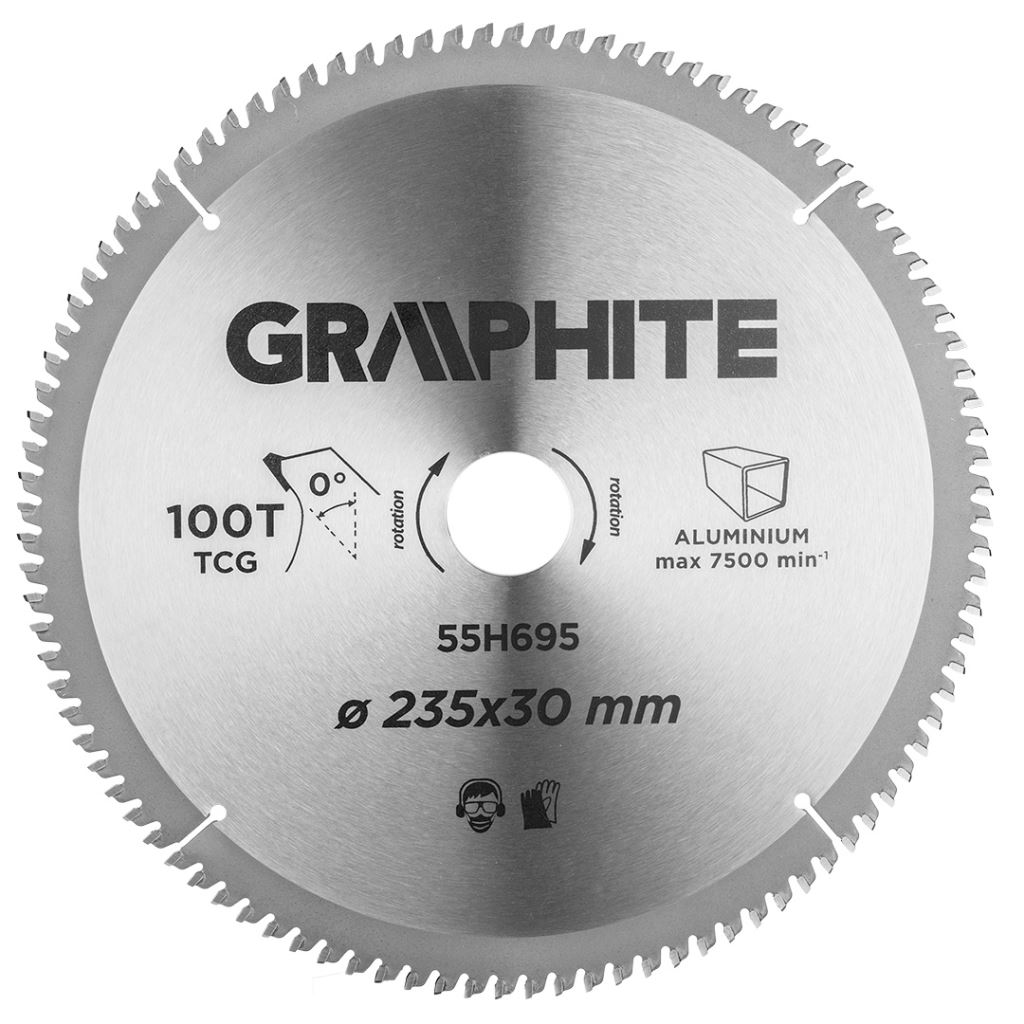Graphite körfűrészlap átmérő: 235mm (55H695) (55H695)