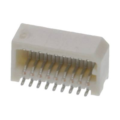 Molex Beépíthető stift sor (standard) Pólusok száma 18 Raszterméret: 0.80 mm 533091870 1 db Tape on Full reel (533091870)