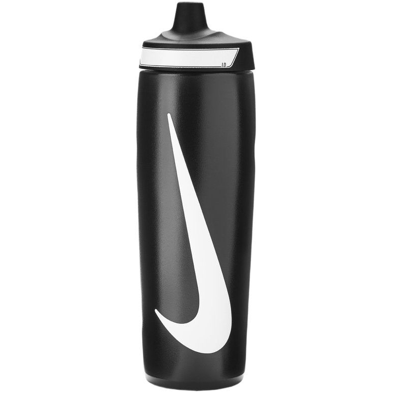 Nike Refuel ivópalack 710 ml - sport, szivárgásmentes, fekete (887791745156)