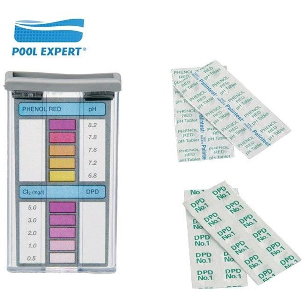 Comparador Cloro + Ph - Pastillas Dpd1 Gre