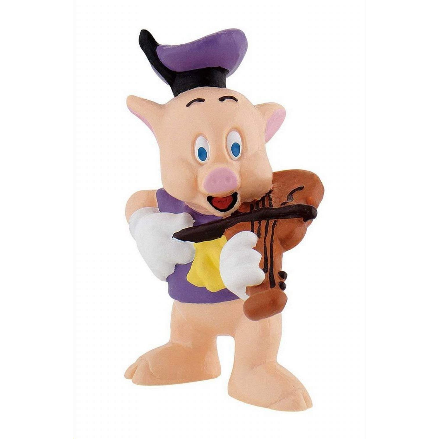 Bullyland A három kismalac: Hegedűs malacka játékfigura (12491) (12491)