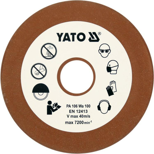 Yato YT-84991 Láncélező Korong - 108 x 23 x 3,2 mm YT-84990 Láncélezőhöz
