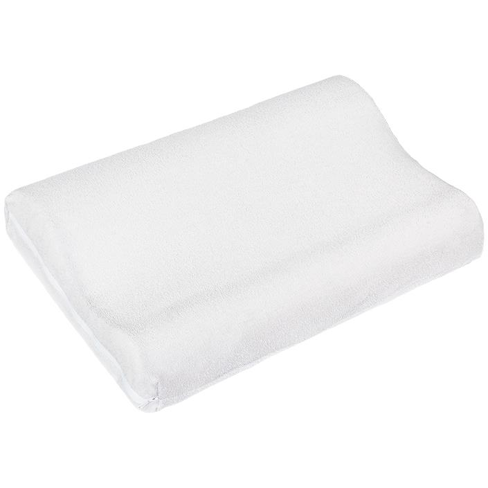 Bellatex Anatomical terry pillow 2002/042 45 × 30 cm, light grey (11114)