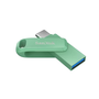 Pen Drive 128GB SanDisk Ultra Dual Drive GO zöld (SDDDC3-128G-G46AG)