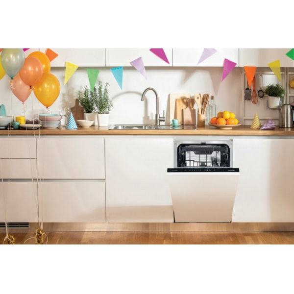 Beépíthető mosogatógép Gorenje G400 GV563E11 44,8cm 10 szett 47 dB