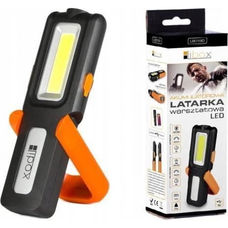 Libox Latarka akumulatorowa warsztatowa LED LB0190 LIBOX