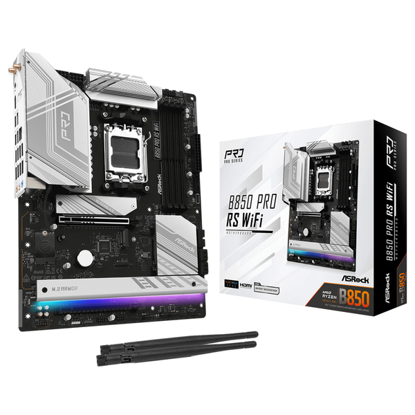 ASRock B850 Pro RS WiFi DDR5 AMD AM5 ATX Alaplap