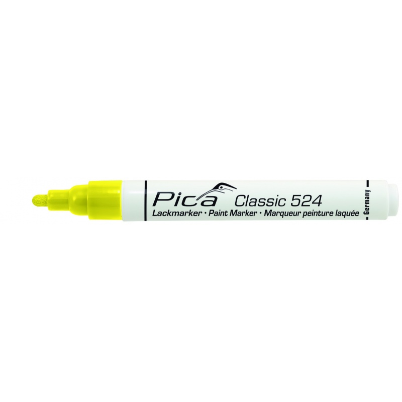 Pica 524/44 Classic Ipari Filctoll 2-4 mm - Sárga (524-44)