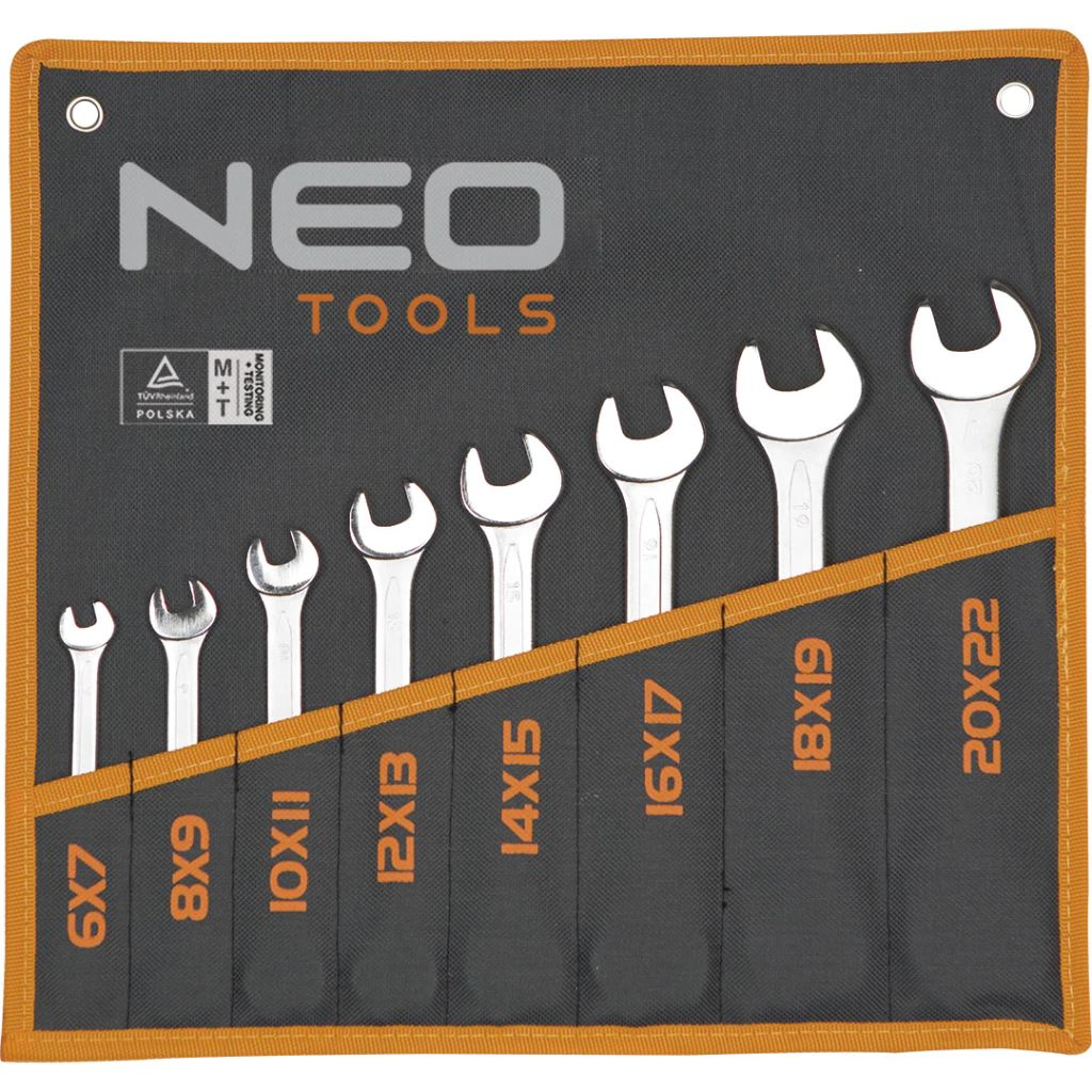 NEO Tools villáskulcs készlet 8db, 6mm-22mm (09-851) (09-851)