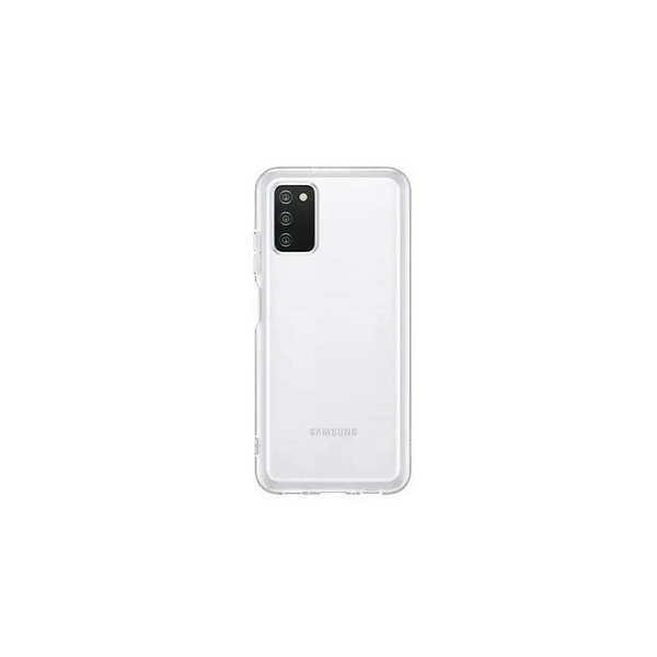 Samsung EF-QA038TT A03s A038 készülékhez Soft Clear tok átlatszó