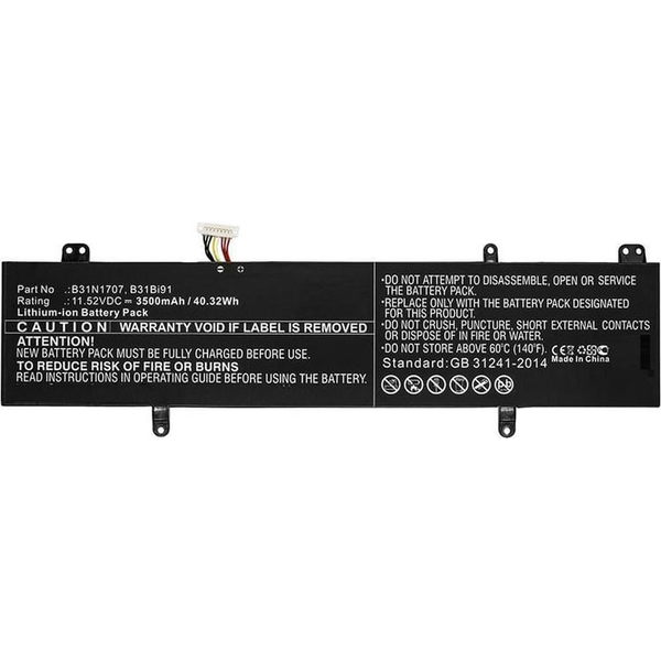 Bateria CoreParts CoreParts MBXAS-BA0178 części zamienne do notatników Bateria