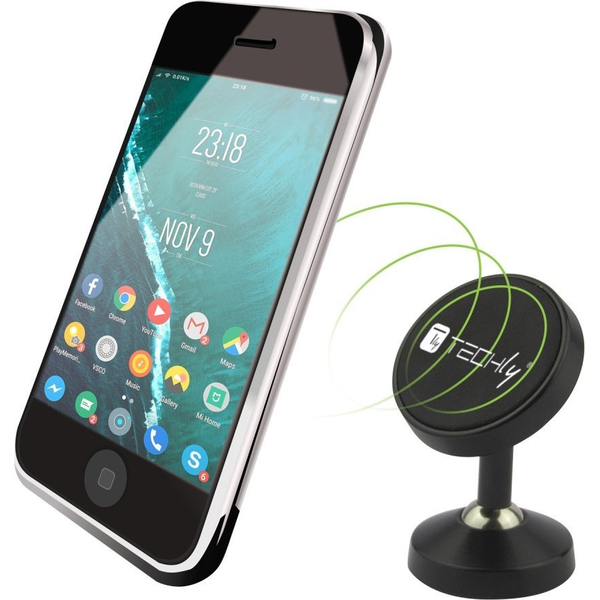 Techly I-SMART-UNI7 holder Passiv holder Mobiltelefon/Smartphone Sort