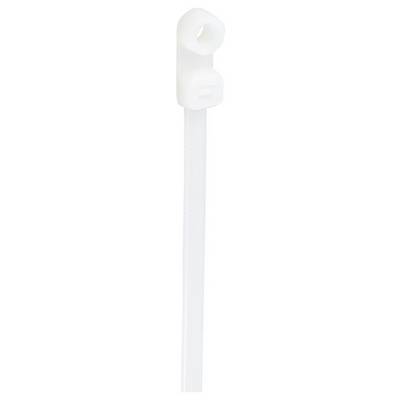 TRU COMPONENTS TC-12814164 Kábelkötöző 370 mm 4.8 mm Natúr Csavaros foglalattal, Vegyszerállóság 100 db (TC-12814164)