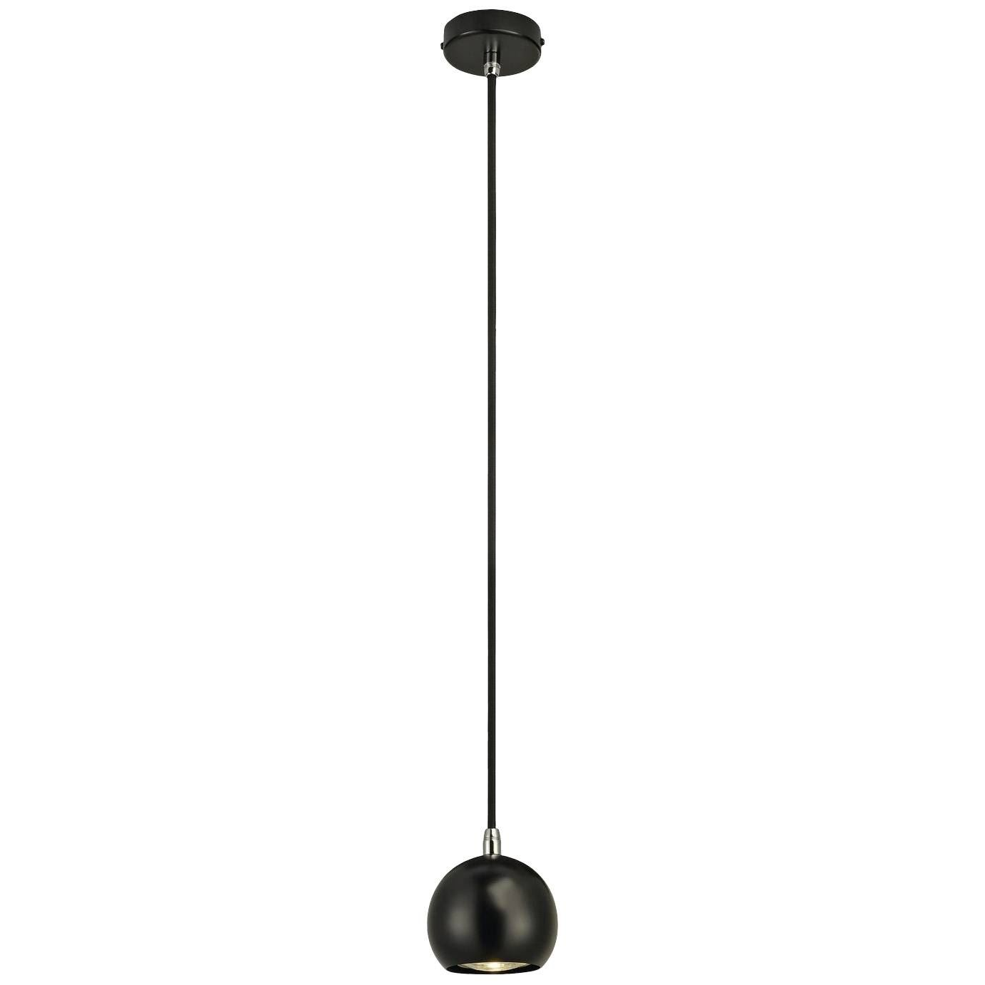 SLV LIGHT EYE ® 90 LED-es függőlámpa GU10 Fekete (133490) (SLV133490)