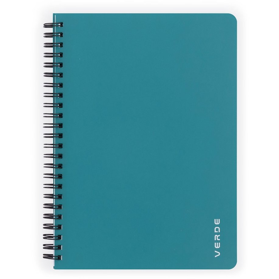 KARTON P+P Verde Twin wire A5 PP milano (8-872)