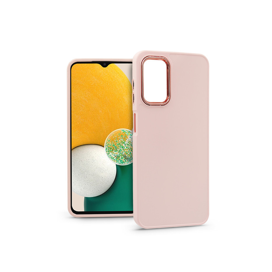 Samsung A136U Galaxy A13 5G/Galaxy A04s szilikon hátlap - Frame - pink (PT-6711)