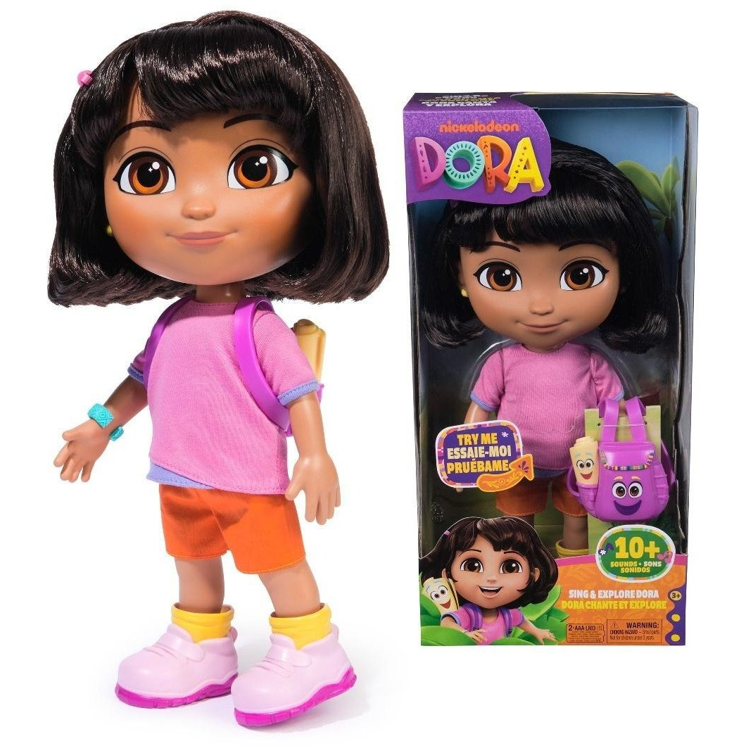 Spin Master Dóra, a felfedező: Éneklő Dóra baba (6073380) (6073380)
