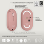 Logitech Pebble 2 Combo US INTL Bluetooth-billentyűzet + egér rose (920-012241)