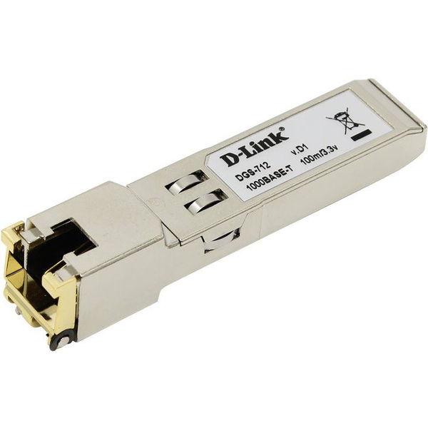 D-Link DGS-712 modul til netværksmodtager Kobber 1000 Mbit/s SFP