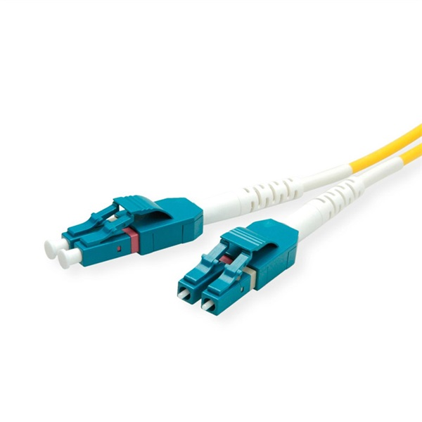 Roline Kábel Optikai 9/125 µm OS2 LC/LC, 1m, sárga (21.15.8781-10)