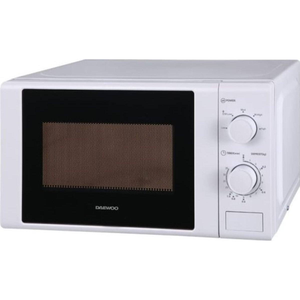 Daewoo DM-2011MW Mikrohullámú Sütő - 700 W - Fehér (DM2011MW)