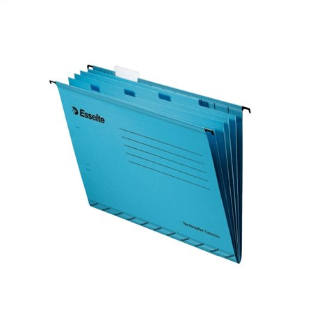 Esselte 93133 cartella sospesa e accessorio Carta, Plastica A4 Blu 1 pz