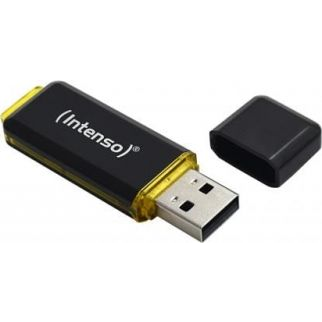 Intenso 3537492 High SPeed Line 256 GB, USB 3.1 Fekete-Sárga Pendrive