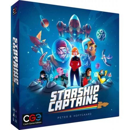 Czech Games Edition Starship Captains angol nyelvű társasjáték (c8594156310653)