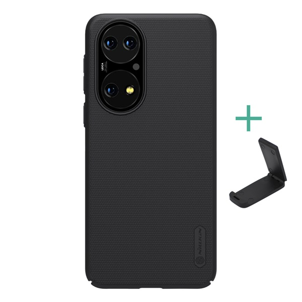 Nillkin Super Frosted Huawei P50 Műanyag Tok - Fekete (GP-113909)