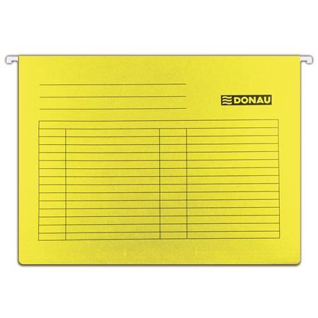 Donau 7410905-11 függőmappa A4 sárga (D7410S25) (D7410S25)