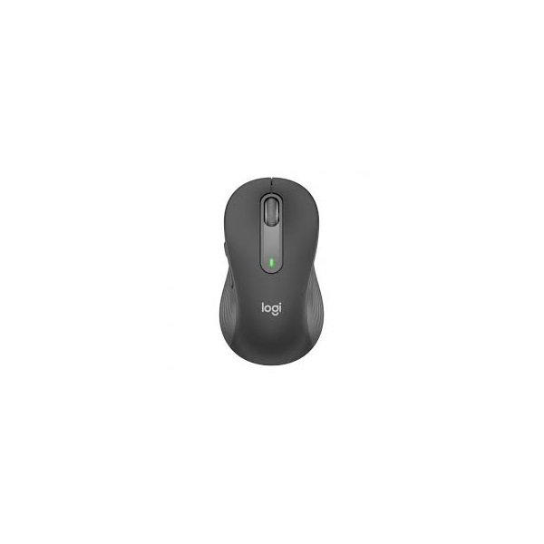LOGITECH M650 Signature Vezeték Nélküli Optikai Egér Large Balkezes Grafitszürke (910-006348)