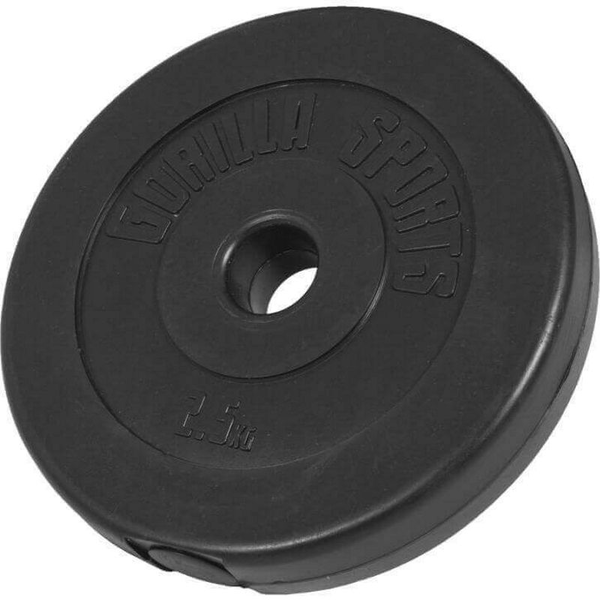 Súlytárcsa műanyag bevonattal 2.5 kg 31 mm