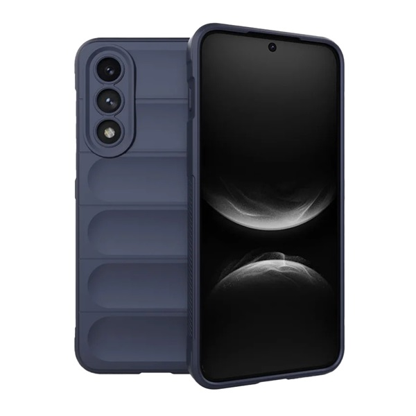 Szilikon telefonvédő (ütésállóság, kameravédő, 3D) SÖTÉTKÉK OnePlus Nord 5 "Gigapack csomagolás" (GP-172091)