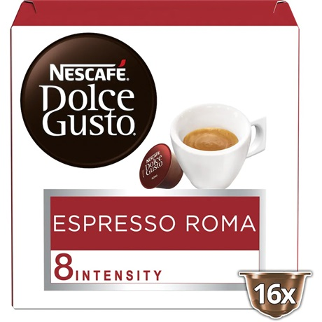 Nescafé Dolce Gusto Espresso Roma kávékapszula, 16db (ESPRESSO ROMA)