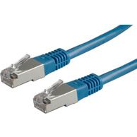Patch kábel Roline F/UTP 5e RJ45 / RJ45 5 m modrý