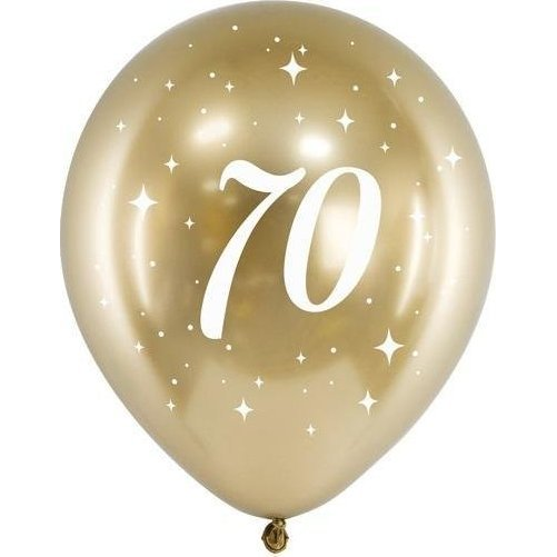 Latex Lufi Arany 70-es 30cm 6db CHB14-1-70-019-6 (513400)