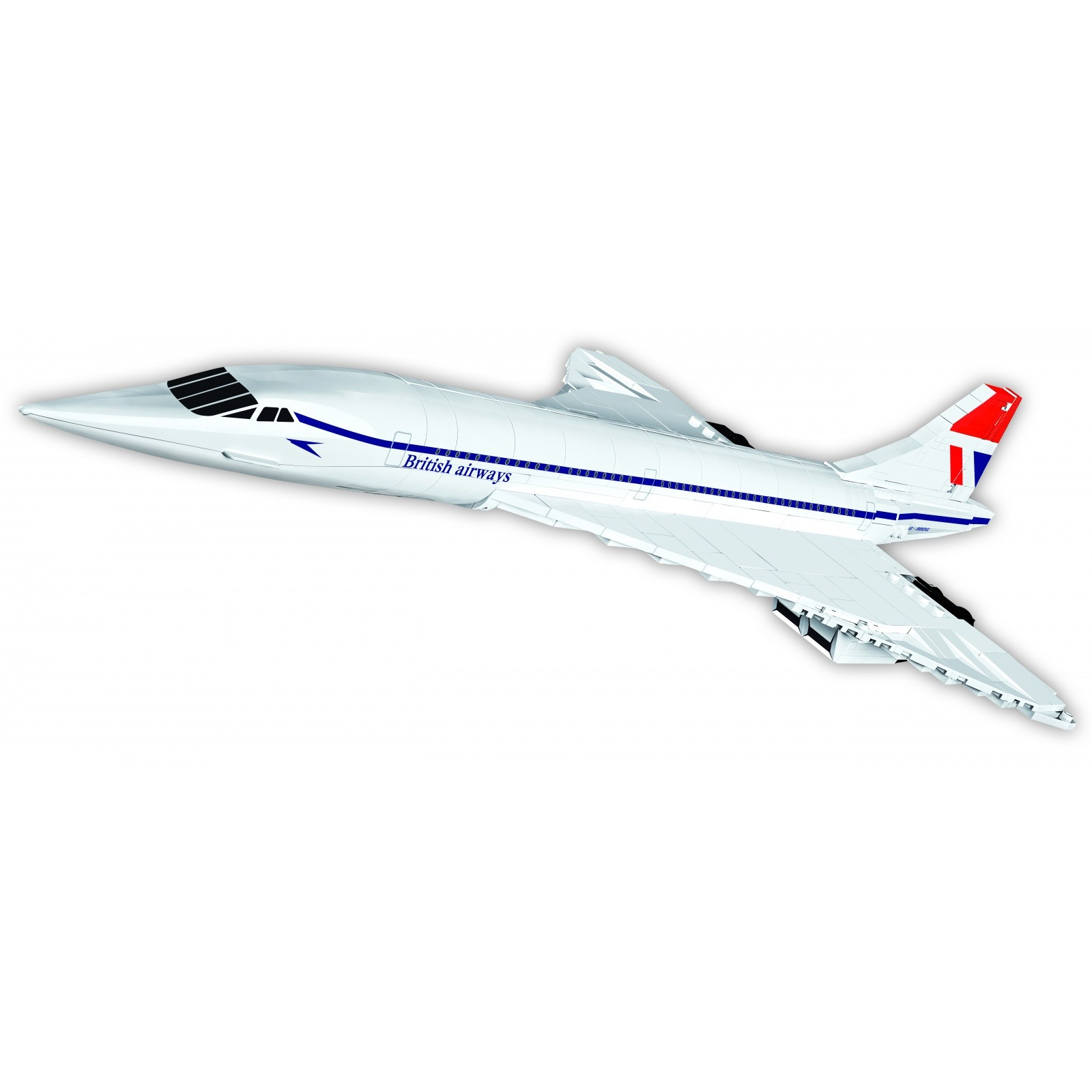 Cobi Action Town Concorde repülőgép műanyag modell (1:95) (1917)