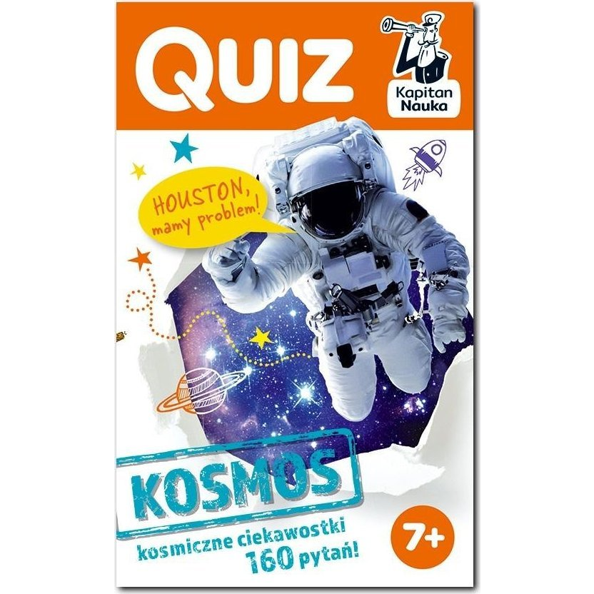 Edgard Kapitán Nauka Quiz Kosmos társasjáték (9788367663113)