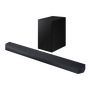 Soundbar Samsung HW-Q700C, 3.1.2, 320W, Bluetooth, Wi-Fi, Subwoofer Wireless, Dolby Atmos, Titan Black