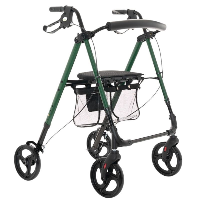 Qmed Állítható magasságú Rollátor Max 136kg - Zöld