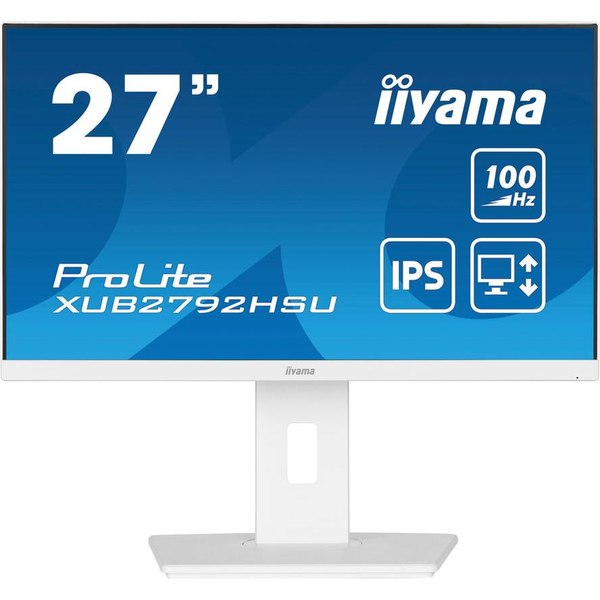 iiyama ProLite XUB2792HSU-W6 LED display 68,6 cm (27") 1920 x 1080 px Full HD Bílá