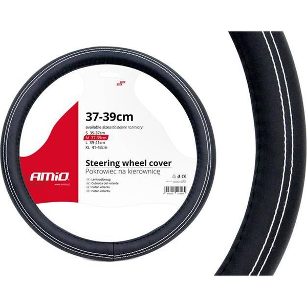 Amio Kormányvédő - M-es 37-39 cm Bézs Betétcsíkokkal