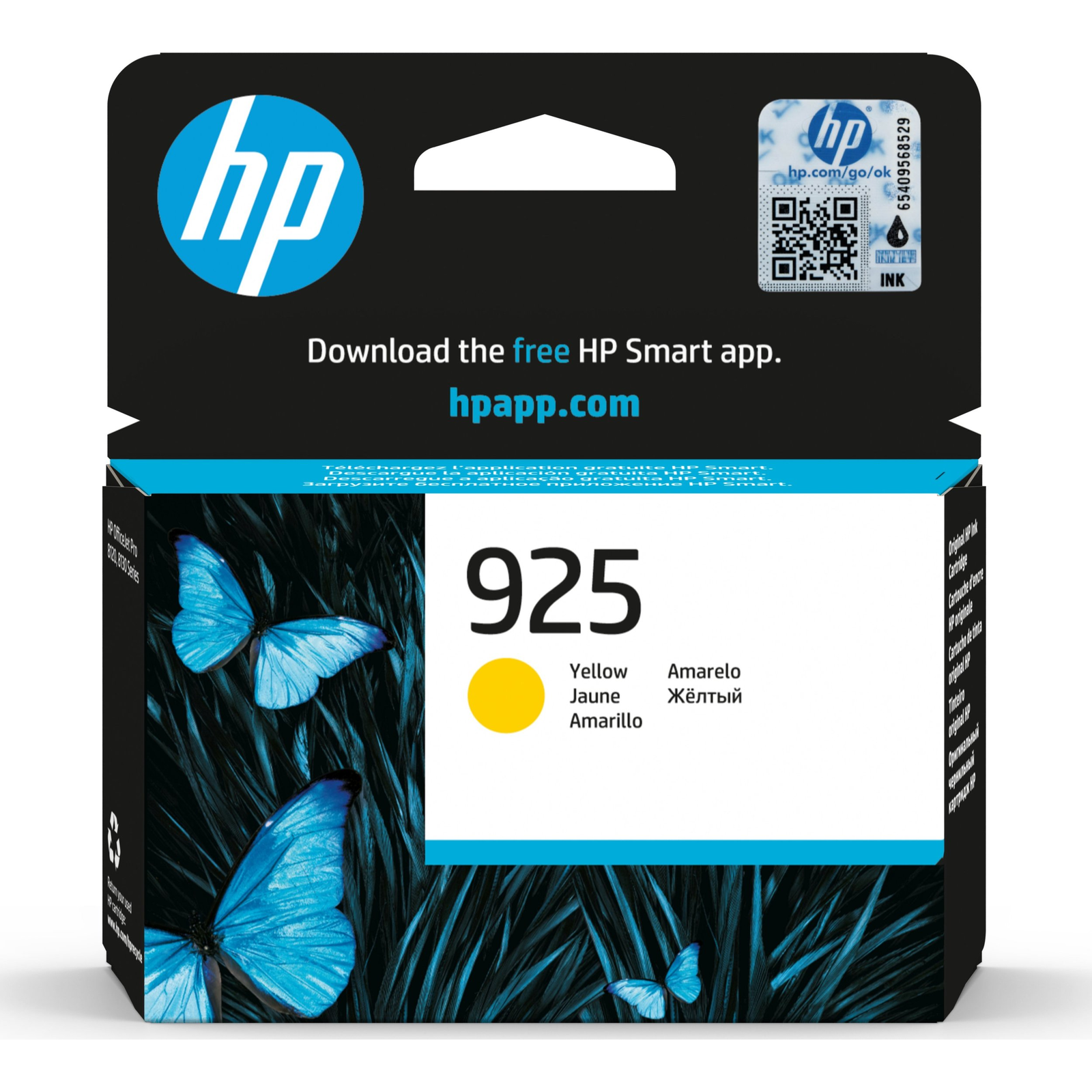 HP 925 tintapatron - sárga (4K0V8PE)