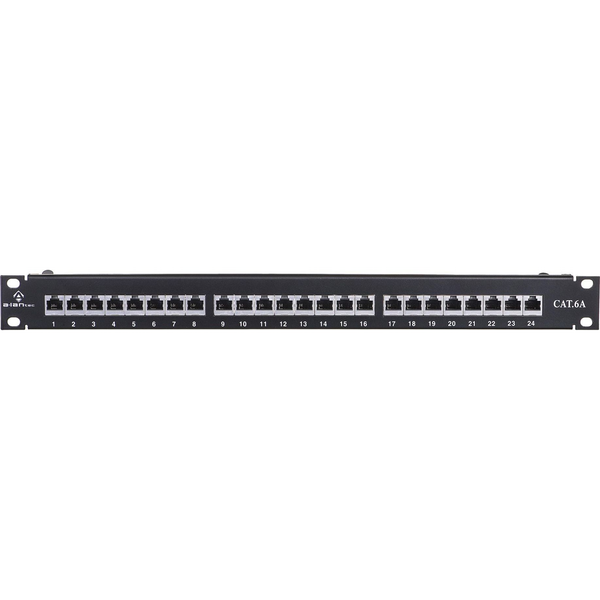 Alantec Pk040 Patch Panel Stp Cat.6a 24 Puertos Lsa 1u 19"